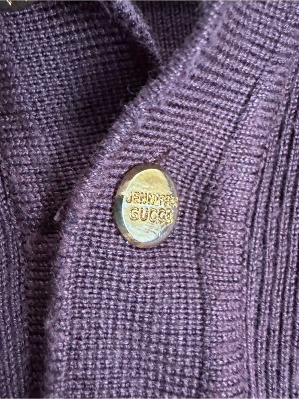 Vintage Gucci Sweater Women Size Large - Picture 3 of 9